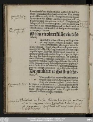 De muliere et Gallina fabula.v.