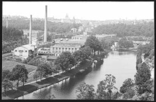 Mittweida. Blick auf Mittweida