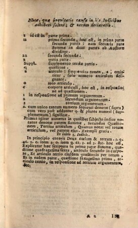 Indices Omnes In D. Thomae Summam Theologicam Hactenus impressi