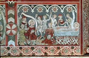 Steinigung des heiligen Stephanus und Martyrium eines Heiligen