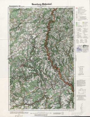 Reichskarte: Einheitsblatt 119a (1cm-Karte) Neuerburg-Mettendorf