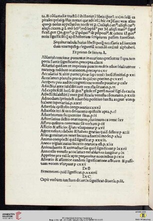 Tabula huius libelli