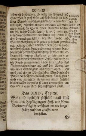 Das XXIX. Capittel. - Das XXXI. Capittel.