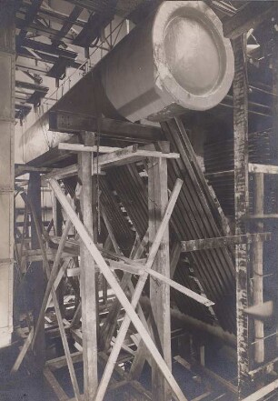 Kessel 20, W.II - Abstützungen beim Umbau
