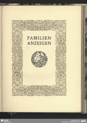 Familienanzeigen