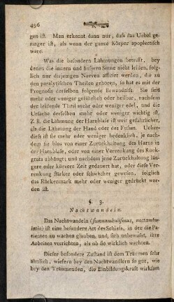 496-499, §. 3. Nachtwandeln.