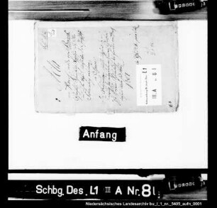 Lehnsakten von dem Brink Enthält: Lehnsakten vom Haus