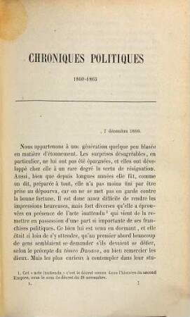 Oeuvres complètes, 1