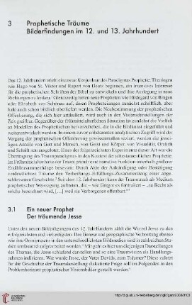 3: Prophetische Träume. Bilderfindungen im frühen 12. und 13. Jahrhundert