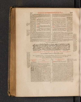 Institutionum D. Iustiniani Sacratissimi Principis, Liber III al. II.