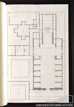 Pianta della Chiesa di S. Francesco detto della Vigna