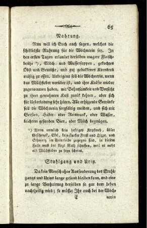 Nahrung.