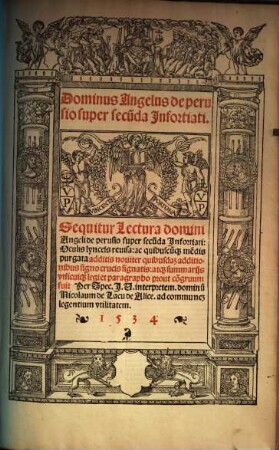 Lectura super ... infortiati, 2. Lectura super secunda infortiati