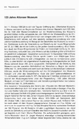 125 Jahre Altonaer Museum