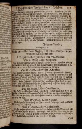 939-949, Sechs unterschiedene Register