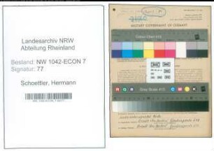 Entnazifizierung Hermann Schoettler , geb. 04.01.1915 (Dachdecker)