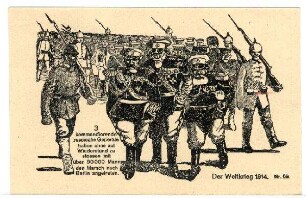 Der Weltkrieg 1914 Nr. 59: 3 kommandierende russische Generäle...