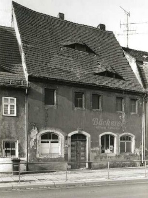 Meißen-Altstadt, Uferstraße 11. Wohnhaus (bezeichnet 1845)