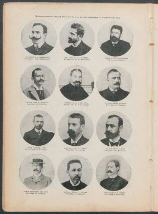 Gobernador de la Provincia y autoridades universitarias - [Retratos]