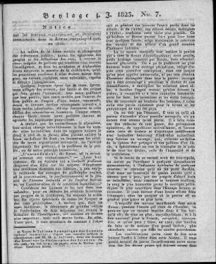 Notice sur les travaux scientifiques et litteraires mentionnés das la Revue encyclopédique, en 1822