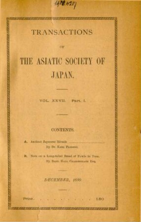 Vol. 27, Pt. 1