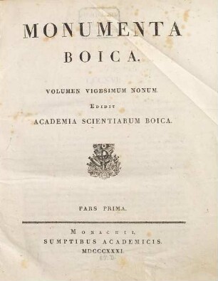 Monumenta Boica, 29,1=Collectio nova 2,1. Diplomata Imperatorum Authentica