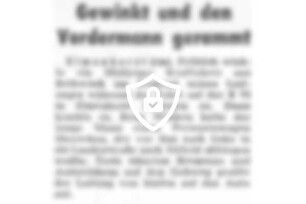 Gewinkt und [Name maskiert] gerammt