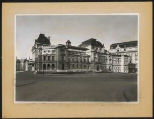 Deutsches Volkstheater, Wien: Ansicht von Norden