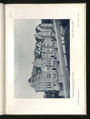 Tafel 79: Wohnhäusergruppe in der Römerstrasse in Stuttgart