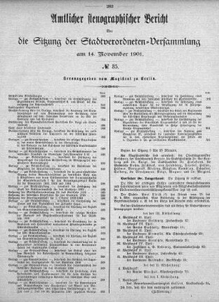 No. 35, 14. November 1901