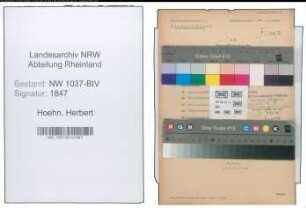 Entnazifizierung Herbert Hoehn , geb. 04.01.1914 (Lehrer)