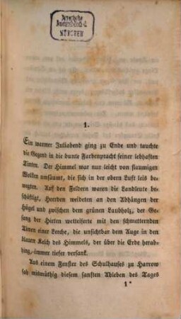 Lord Byron : ein Dichterleben : Novellen, 1. Band