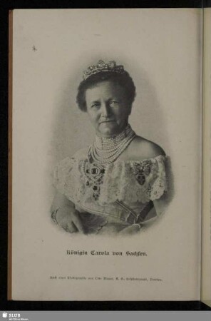 Königin Carola von Sachsen