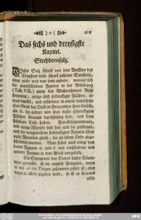 Das sechs und dreysigste Kapitel. Stechdornsalz.