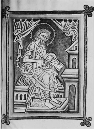 Evangeliar aus halberstädter Klosterbesitz: Evangelist