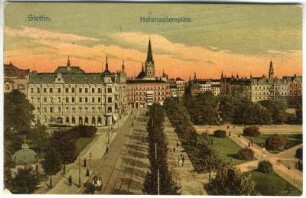 Stettin. Hohenzollernplatz.