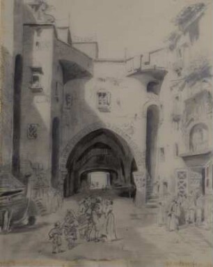 Kleiner Platz in Amalfi