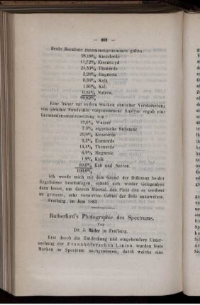 Rutherfurd's Photographie des Spectrums.
