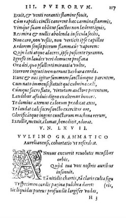 Vvlfino Grammatico Aurelianensi, cohortatio ut rescribat.