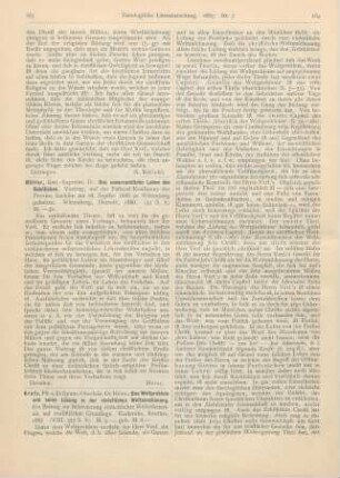 163 [Rezension] Möller, Das ausseramtliche Leben des Geistlichen