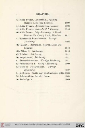 Graphik (Nr. 43-56)