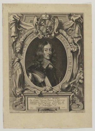 Bildnis des Ferdinandvs Maria, Kurfürst von Bayern