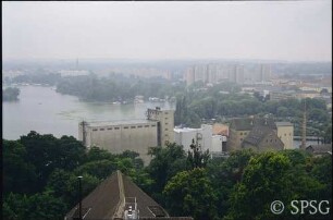 Potsdam, Blick vom Brauhausberg auf die Stadt.