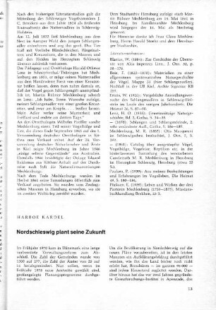 Nordschleswig plant seine Zukunft.