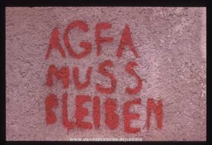 AGFA MUSS BLEIBEN