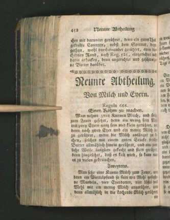 Neunte Abtheilung.