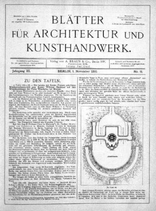 No. 11, 1. November 1890