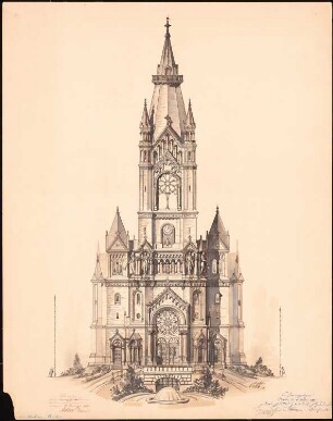 Kirche am Urban, Berlin Projekt I: Ansicht