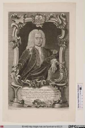 Bildnis Johann Christoph Albrecht
