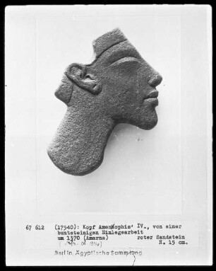 Kopf des Amenophis IV.